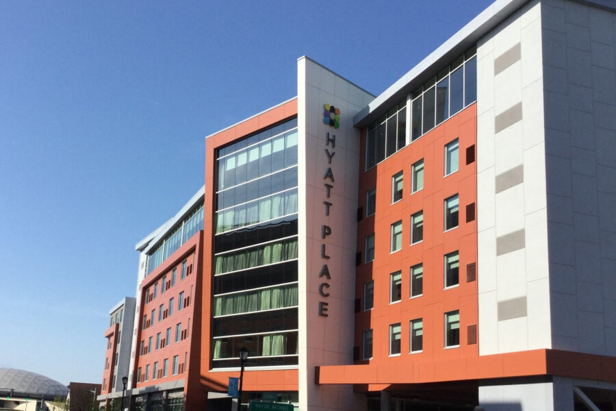 Exterior view of Hyatt Place