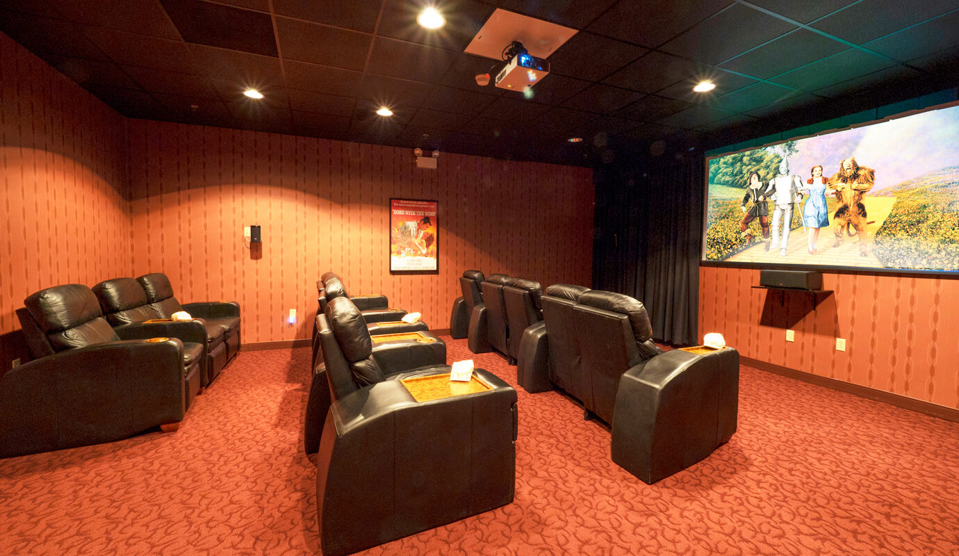 Indoor movie theater