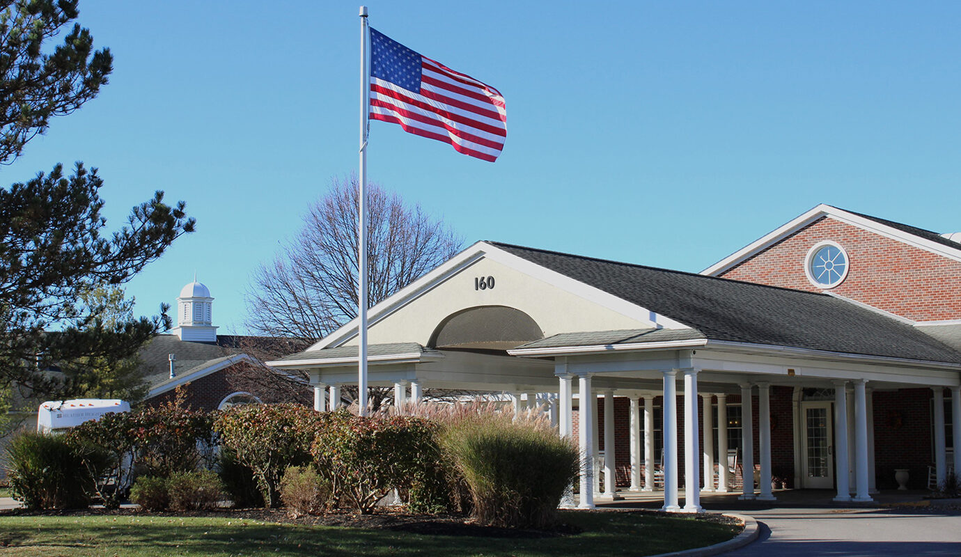 Exterior view of Heather Heights
