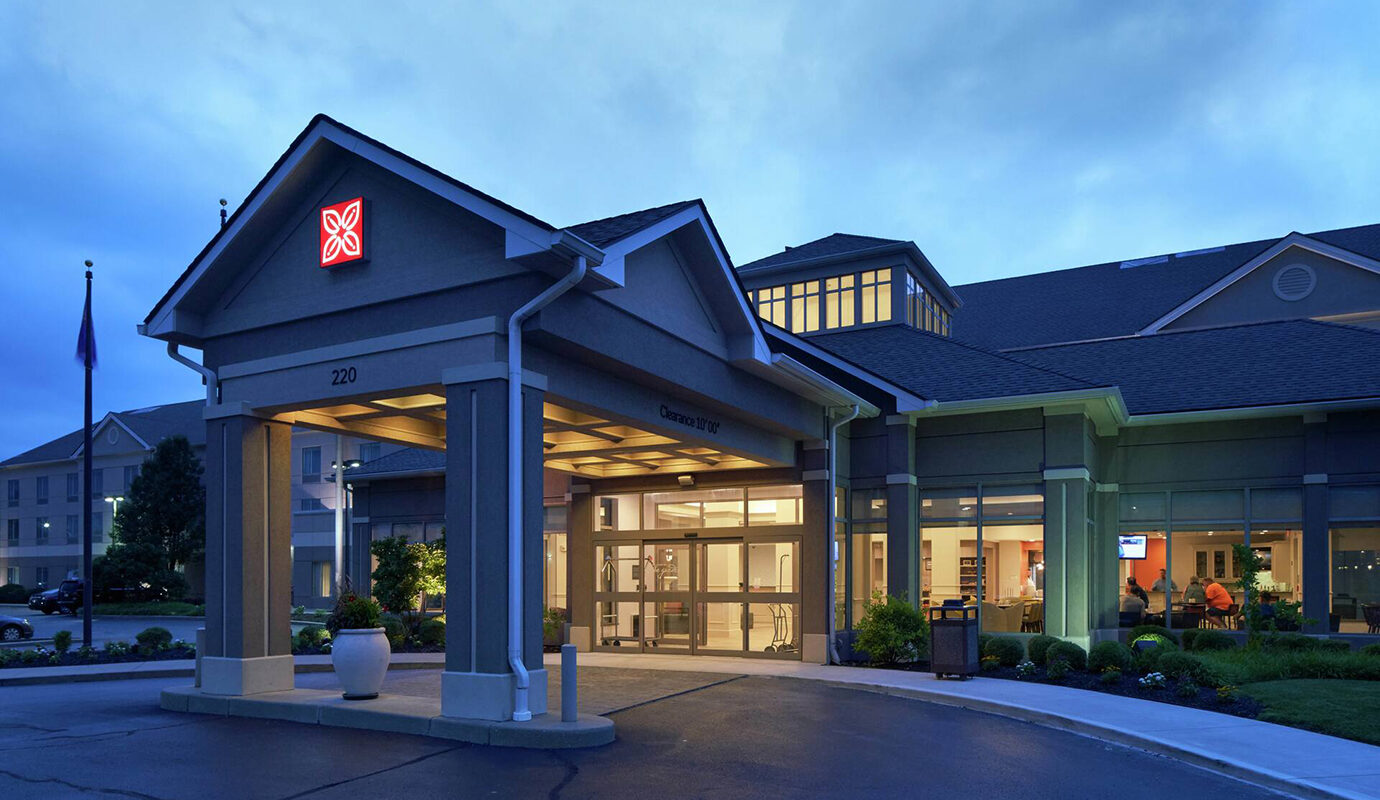 Exterior view of Hilton Garden Inn