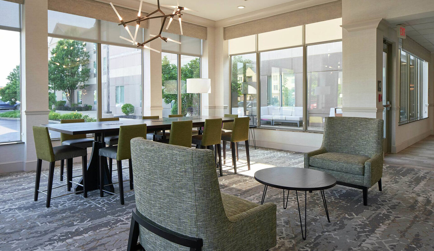 Lobby area seating