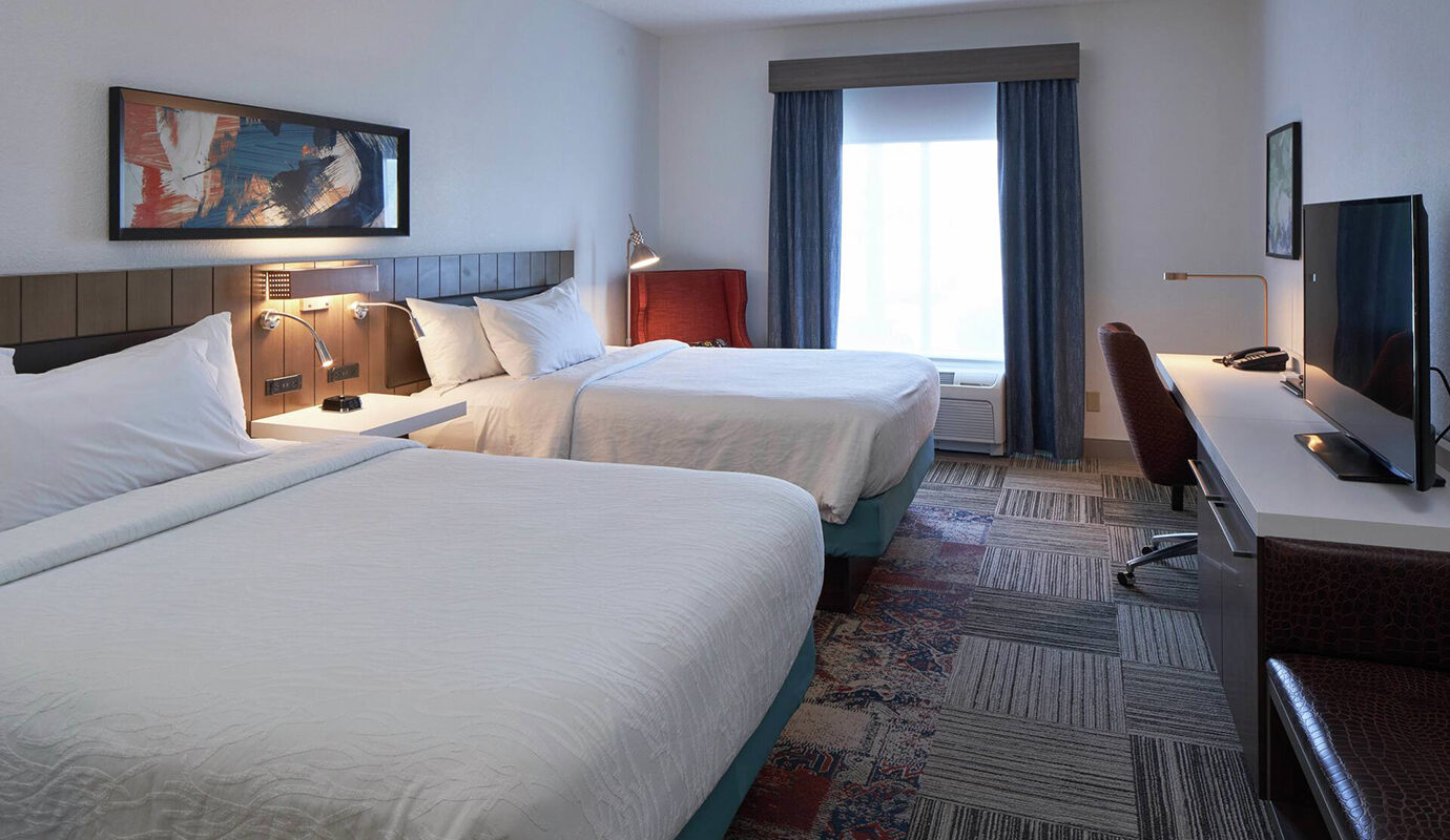 Two bed guest room