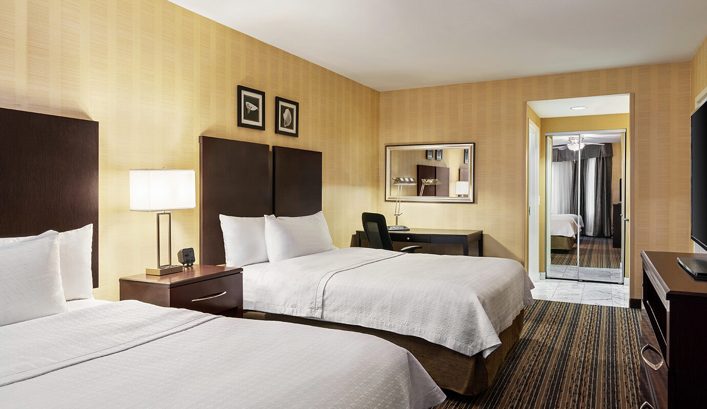 Two bed guest room