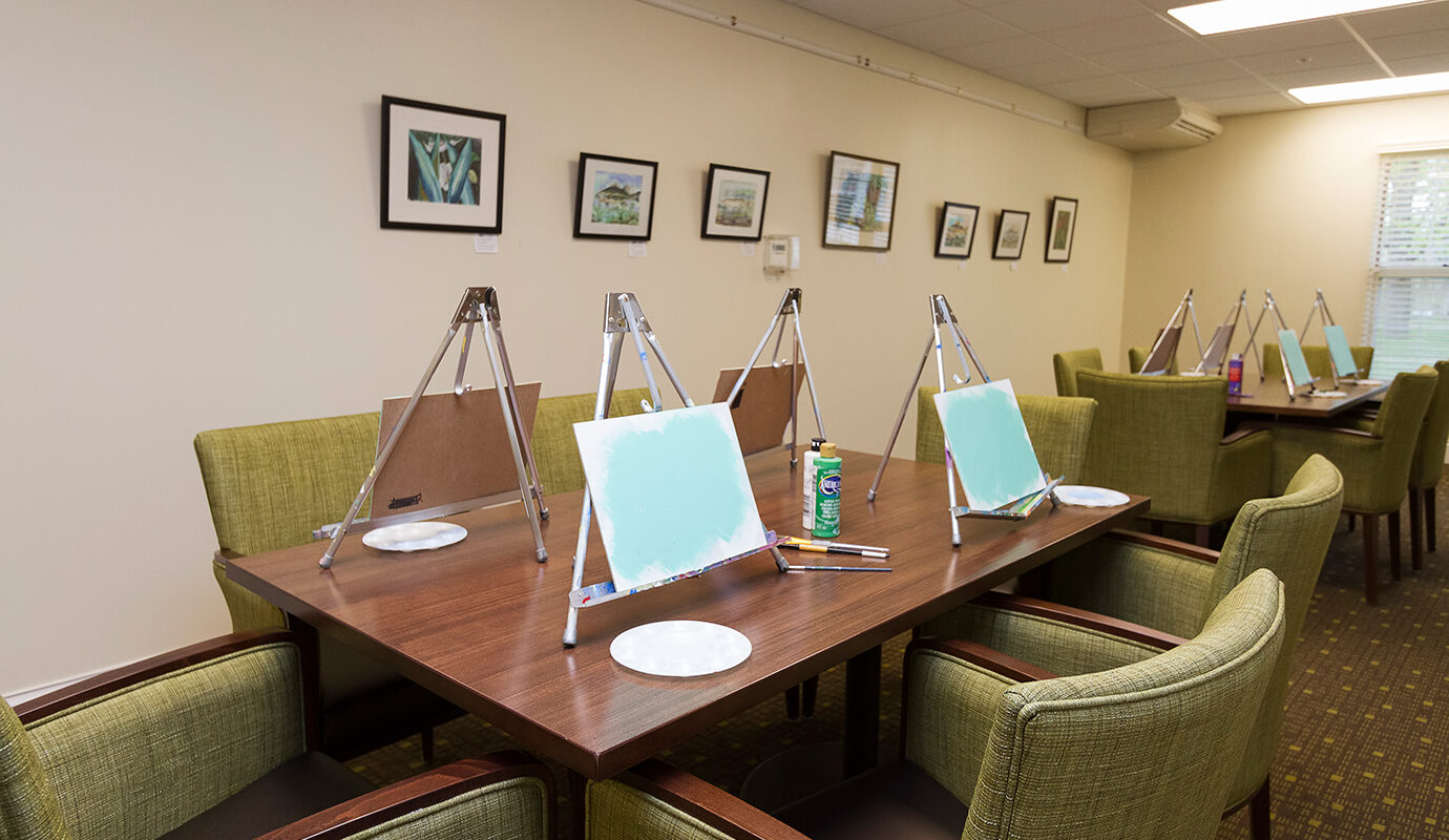 Arts and crafts room