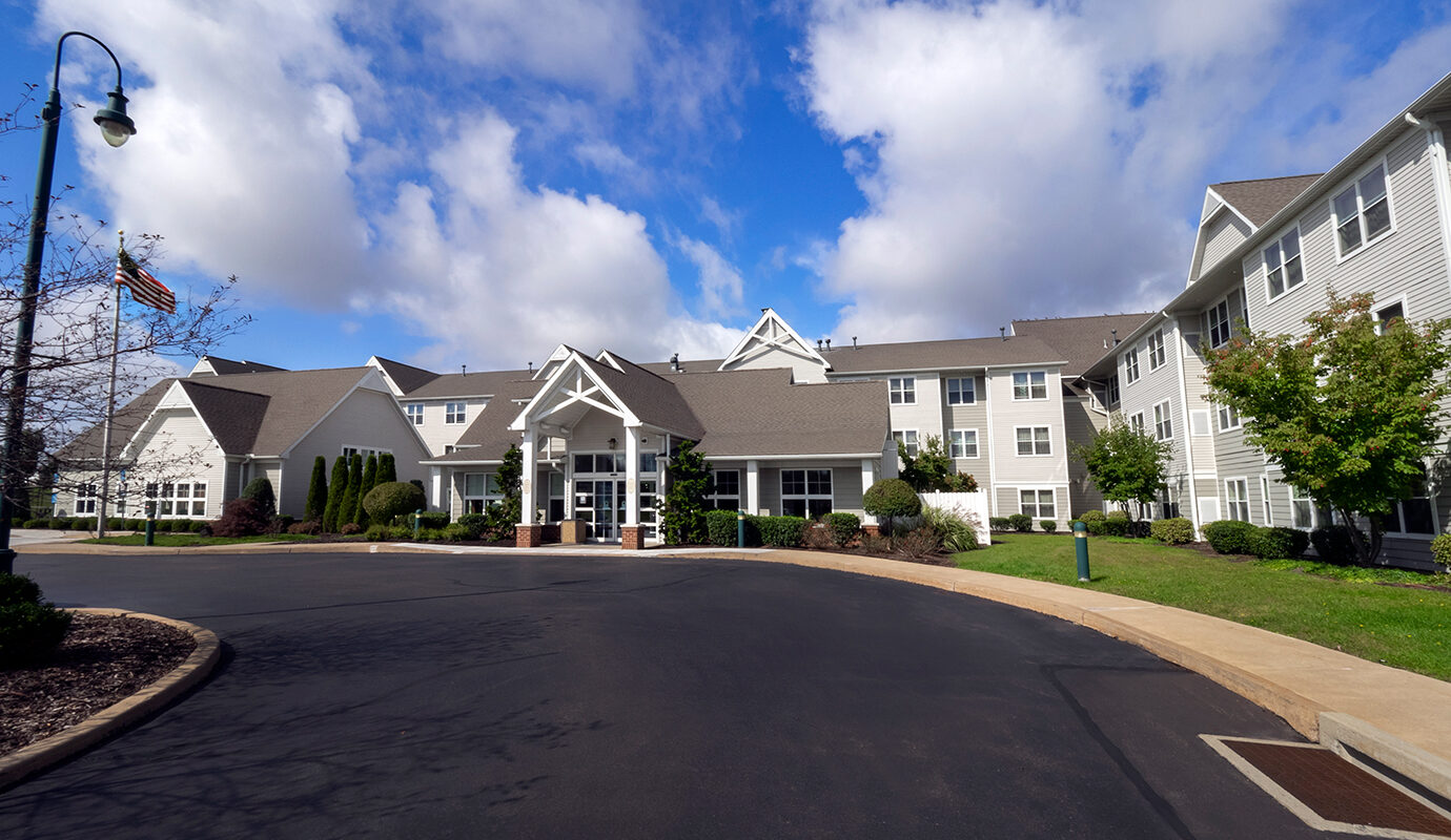 Outdoor view of the Residence Inn