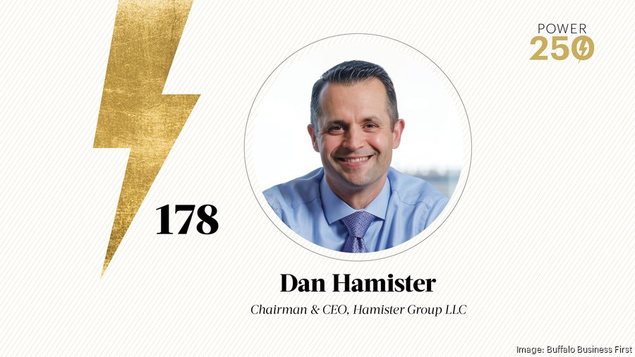 Dan Hamister listed on Power 250 by Buffalo Business First
